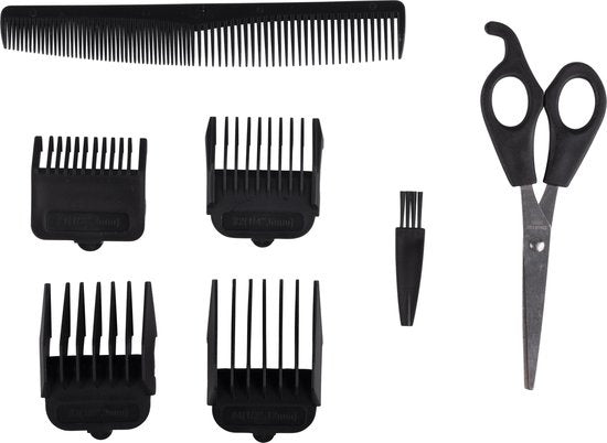 alpina Trimmer Set Haartrimmer - Bartschneider - 4 Kämme - 8 Zubehör
