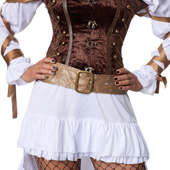 dressforfun – Steampunk-Palastwächterin für Damen, Größe S – Kostüm, Halloween, Verkleidung, Partykleidung, Karnevalskleidung, Karneval, Festkleidung, Partykleidung – 302315