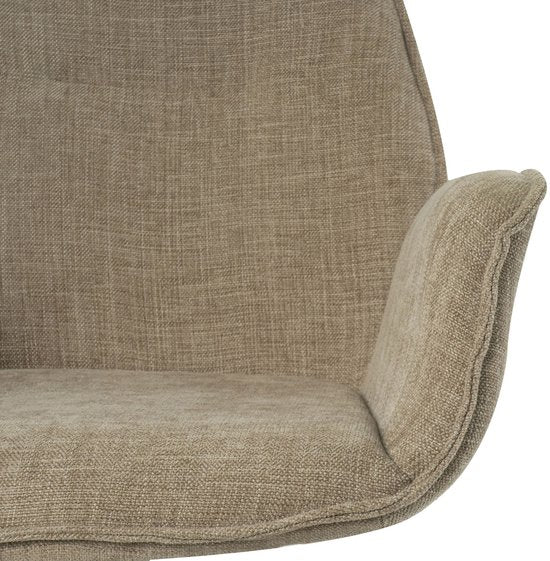 Esszimmerstuhl Lenny Taupe - Giga Furniture - 2er Set