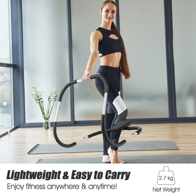 Coast Bauchmuskeltrainer - Sit-Ups - Schwarz/Weiß