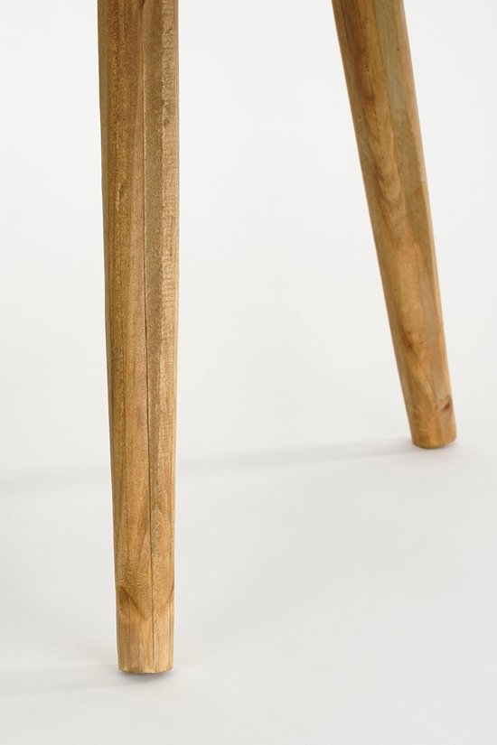 Mica Decorations - Bold Beistelltisch - H43 x Ø40 cm - Recyceltes Holz - Braun