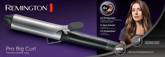 Remington CI5538 Pro Big Curl 38 mm Lockenstab – grobe Locken