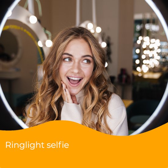 Selfie Stick 3 in 1 - Selfie Ringlicht mit Stativ Smartphone - Selfie Stick Stativ - Ringlicht mit Fernbedienung - 9 Lichtmodi - Ringlicht mit Stativ
