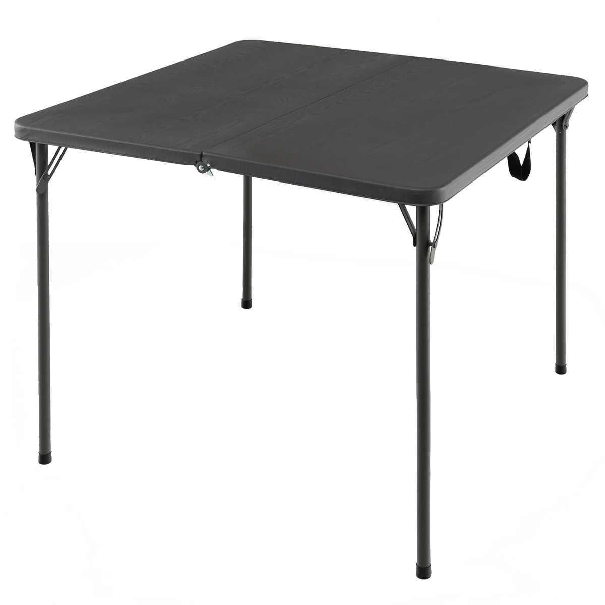 Coast Klappbarer Campingtisch – Tragbar mit Tragegriff – Leicht – Grau 86 x 86 x 73 cm