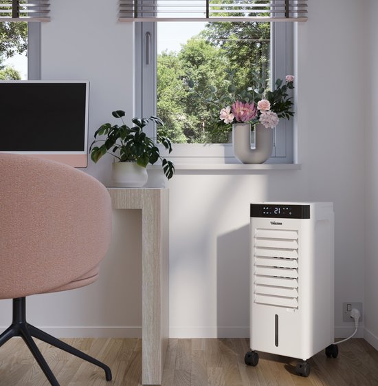 Tristar – Luftkühler – Tragbar – 7 l Wassertank – Fernbedienung – 3 Stufen – Timer