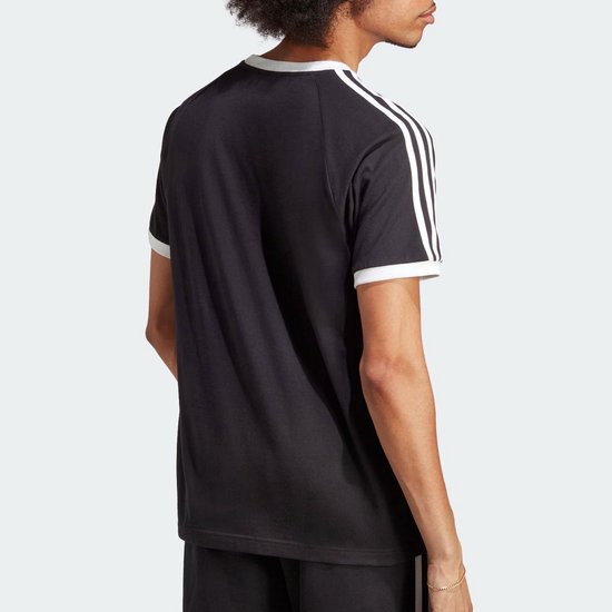 adidas Originals Adicolor Classics 3-Stripes T-Shirt – Herren – Schwarz – M