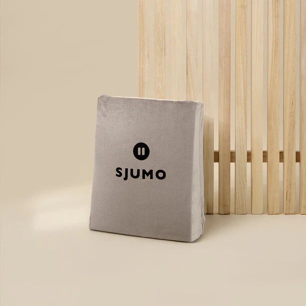 Sjumo - Seidenglattes Spannbetttuch - 200x210/220 cm - Warmer grauer Baumwollsatin - Hochwertiger Glanz & Seidenweich - Antiallergisch & Atmungsaktiv - Komfort in Luxushotelqualität