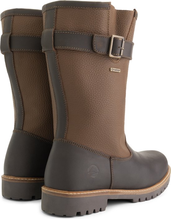 Travelin' Finnmark – Wasserdichter Herrenstiefel – Mit Wolle gefüttert – Dunkelbraun – Größe 48