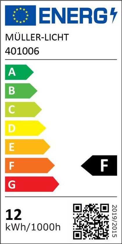 Müller-Licht 401006 LED-Lampe Energieeffizienzklasse F (A – G) E27 Glühbirne 12 W = 75 W Neutralweiß 1 Stück