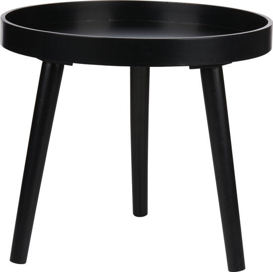 Arti Casa Runder Beistelltisch Ø40 x 36 cm - Moderner Couchtisch rund - Beistelltisch oder Nachttisch - Kompakter Tisch für Wohnzimmer oder Schlafzimmer - Holz