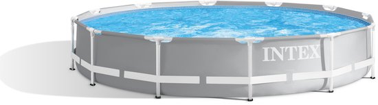 Intex Prism Frame-Schwimmbecken – rundes Modell – 366 x 76 cm – blau
