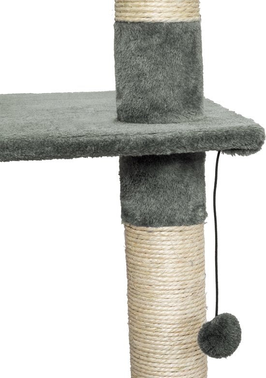 tectake 401641 Kratzbaum - Grau - 260 cm