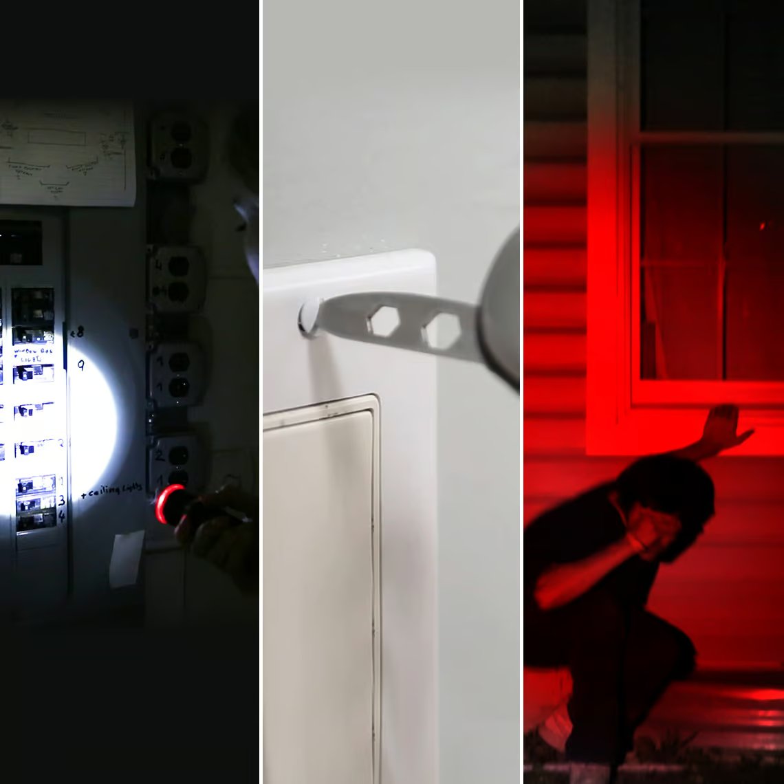 Panta Safe Guard LED-Taschenlampe – 300 Lumen Lichtstärke – Integriertes Notfall-Set – Über USB aufladbar – Wasser- und schmutzabweisend