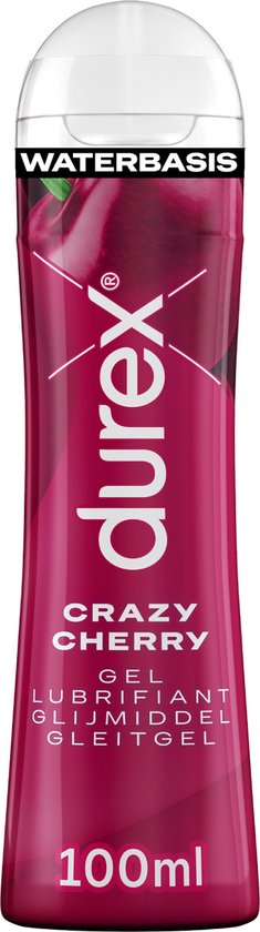Durex Gleitmittel Crazy Cherry - Kirsche - Wasserbasis - 100ML