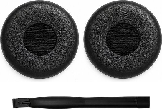 Ohrpolster-Set für Jabra-Kopfhörer – Evolve 20 Ohrpolster – Evolve 20/20se/30/30II/40/65 – Kunstleder mit Memory-Schaum