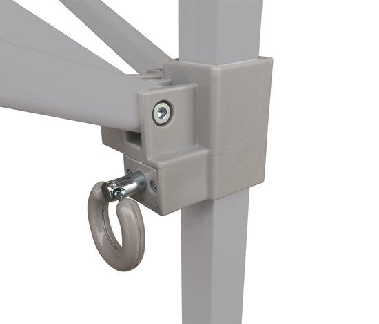 Original E-Z UP Ambassador Partyzelt 3x3m Schwarz