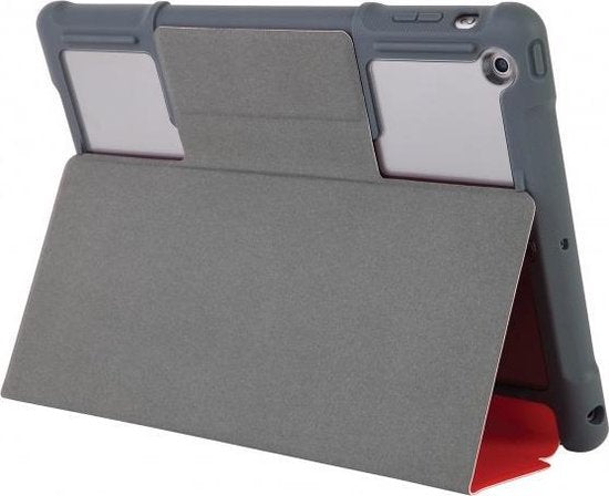 STM dux 20,1 cm (7,9'') Flip case Grau, Rot, Transparent