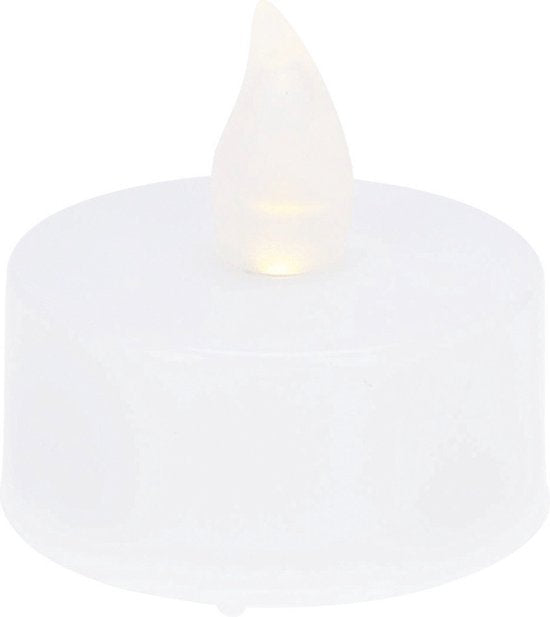 Homestyle Teelichter - Inklusive 2032 Batterie - Dekoration - Weiß 15 Stück Led