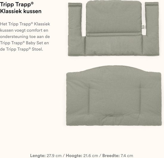Stokke® Tripp Trapp® Classic-Kissen – Glacier Green