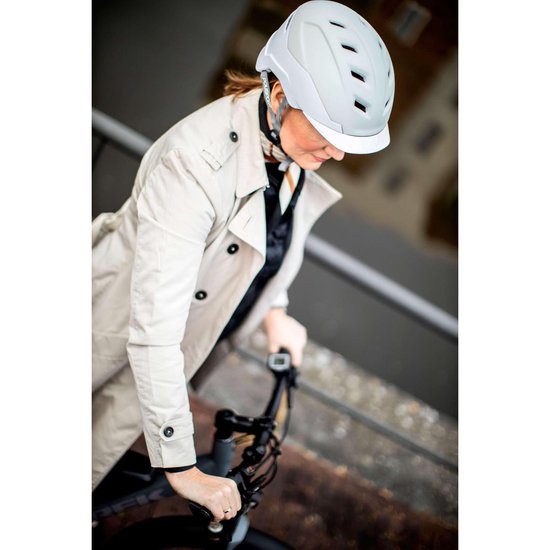 Polisport E'City Fahrradhelm für E-Bikes – Größe M (54–59 cm) – Schwarz