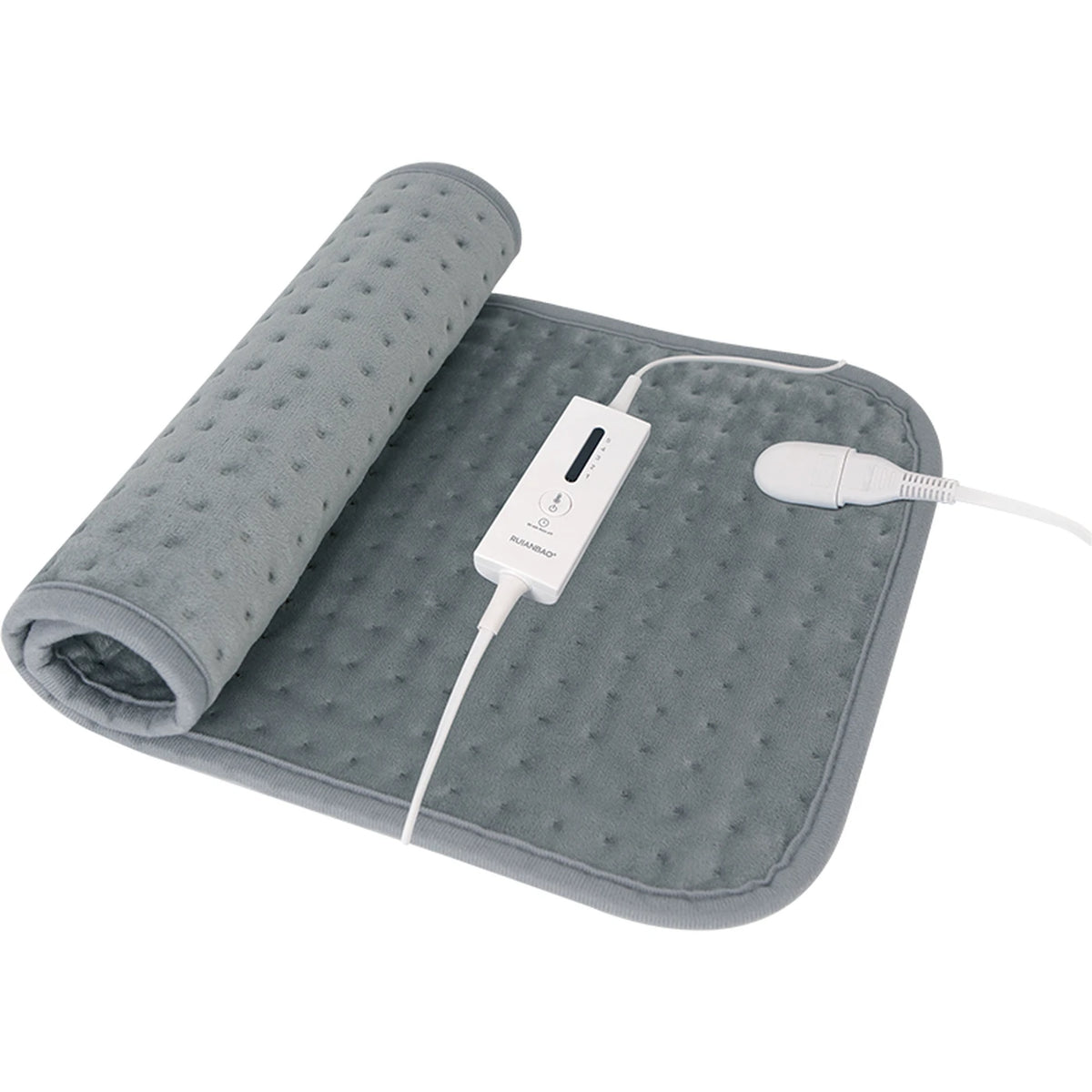 Ruianbao Wärmekissen 30 x 60 cm – Superweicher Flanellstoff – 5 Temperaturstufen – Automatische Abschaltung nach 90 Minuten