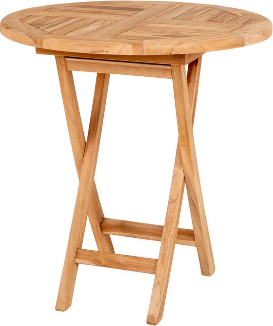 Haus Nordic Esstisch Oviedo Teak Rund Ø70cm