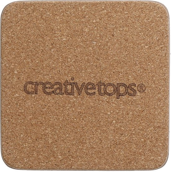 Creative Tops Untersetzer Everyday Home 10,5 Cm Kork 4 Stück