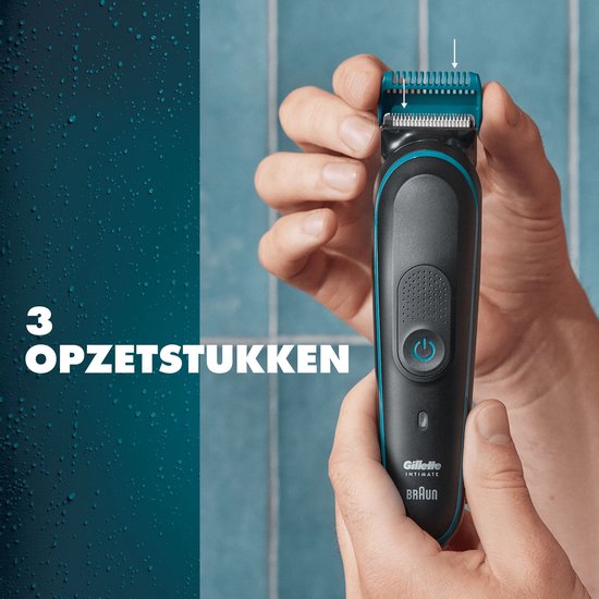Gillette Intimate Trimmer – Trimmer für den Intimbereich und Bodygroomer für Männer – für den Schambereich