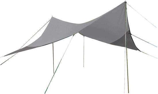 Bo-Camp – Tarp – Travel-Raute – viereckig – 4 x 4 Meter