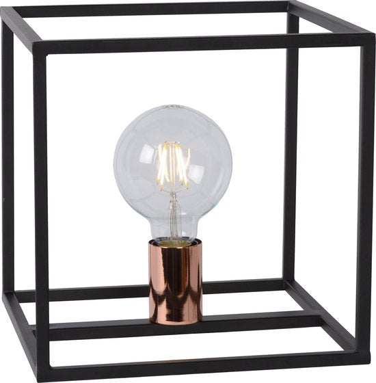 Lucide ARTHUR – Tischlampe – 1xE27 – Schwarz