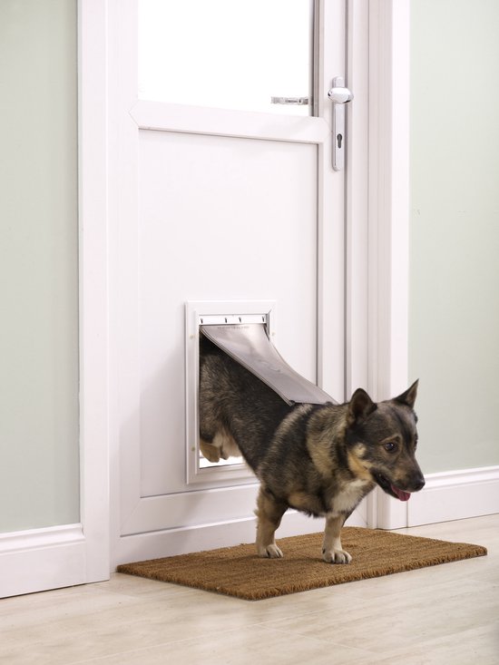 Petsafe 660 Hundeklappe – bis zu 100 kg – Aluminium