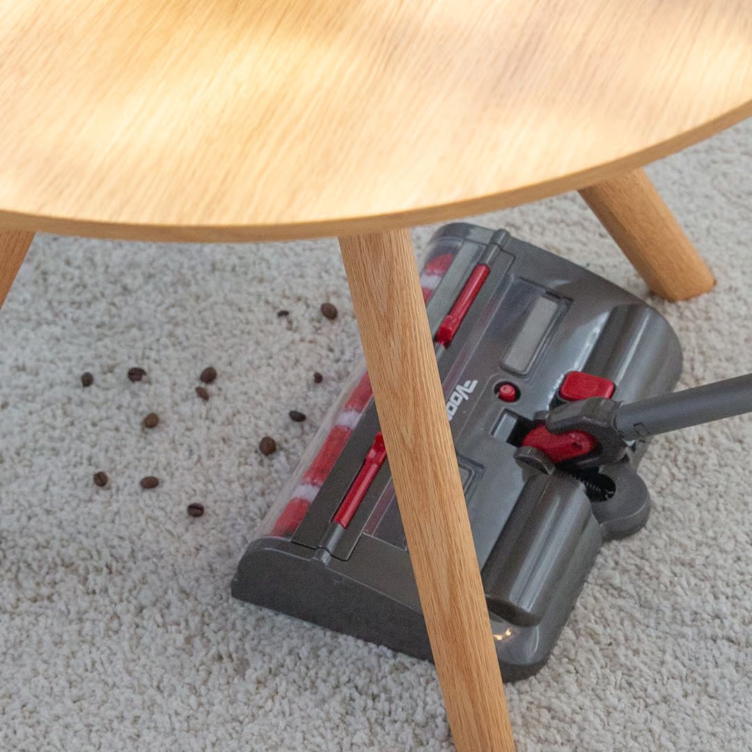 Livington Voom Kabelloser Turbo-Staubbesen – Mikroborsten-Technologie – Kraftvolle Reinigung – Flexibler Griff