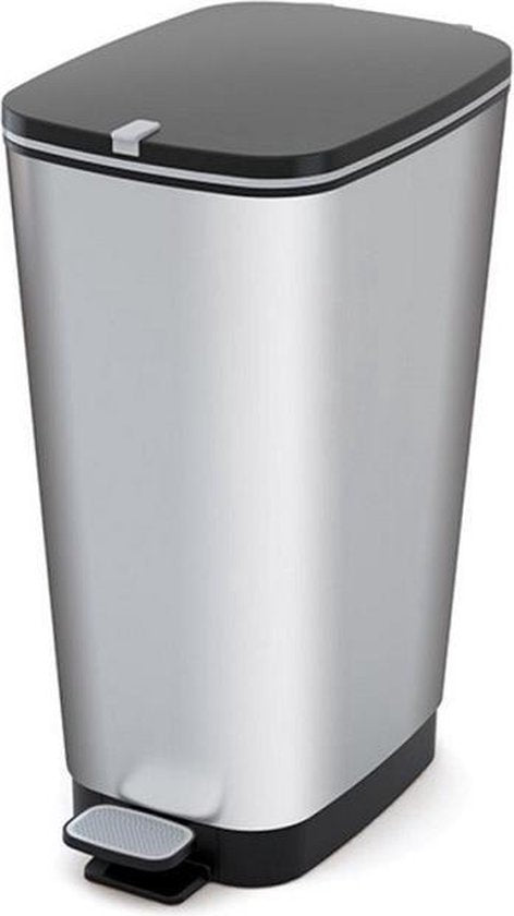 Kis Chic Bin - Mülleimer - 30 Liter Fassungsvermögen - geruchsneutrales Design - Stahl
