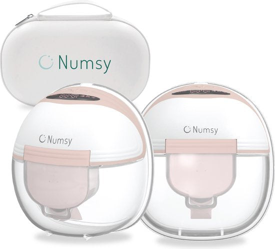 Numsy Elektrische Milchpumpe Freihändig - Schnurlos - BPA-frei - Doppelt