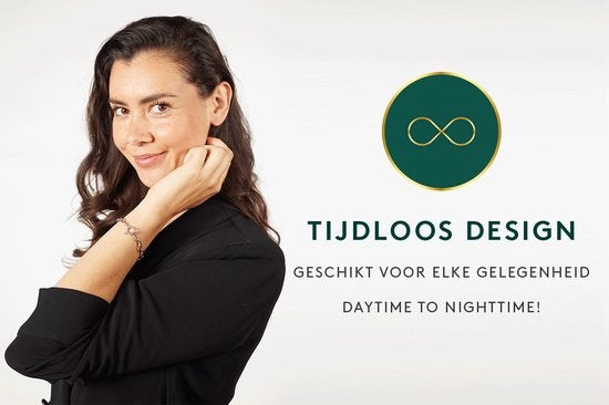 Laura Ferini Damenarmband Baciare Silber - Silbergliederarmband - 18K Weißgold vergoldet - Schmuck - Accessoires - Schmuck - Damenarmband - Silber