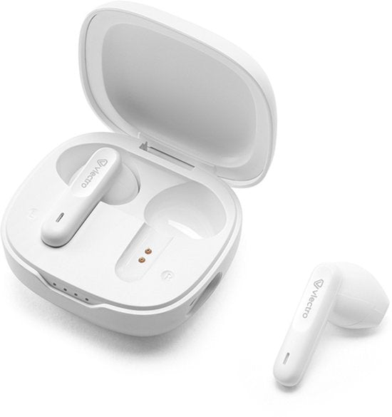 Vlectro - Satz Bluetooth-Kopfhörer für Apple und Android - Schwarz