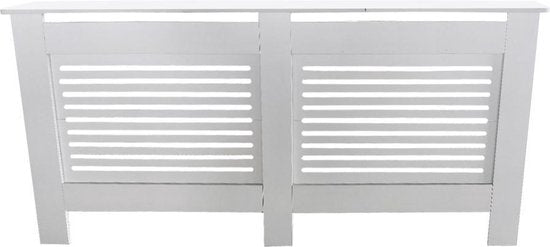 Heizkörperverkleidung - Heizungsverkleidung - Heizkörperverkleidung - 172 cm x 82 cm - weiß