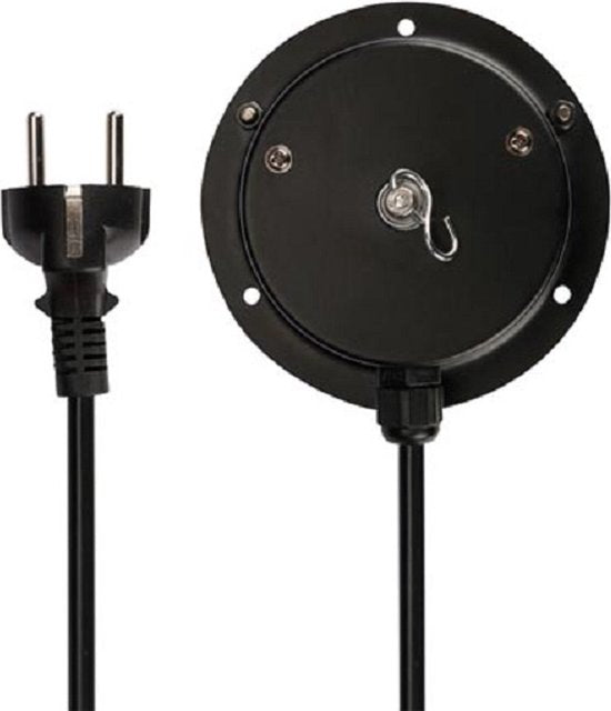 HQ-Power Motor für Spiegelkugel, 1,8 bis 2,5 U/min, schwarz