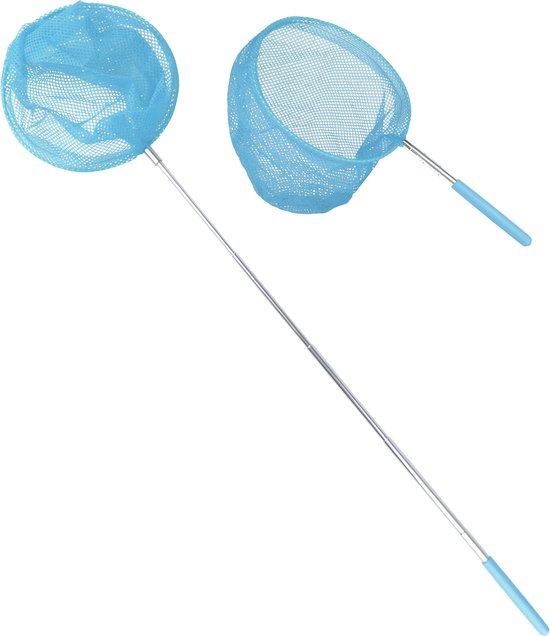 Dutchwide Schöpfkescher - Teich - Fisch - Schmetterling - Netz - ausziehbar - Kinder - Pool - Fischnetz - Schaufel - Netz - Kinder - Spielzeug