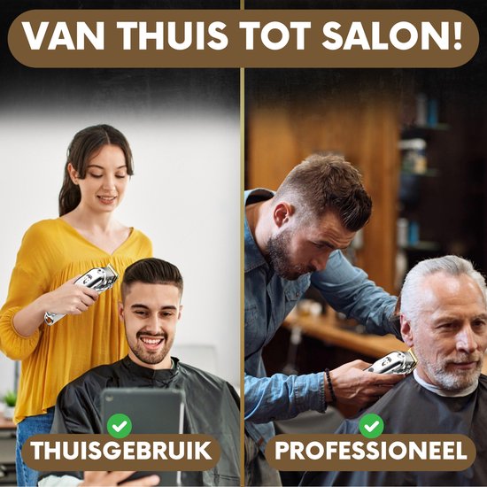Professionelle kabellose Haarschneider - Haarschneider Herrenkopfhaar - Cheveux Haar - Haartrimmer - Friseur Haar Maschine - Haarschneider - Bart - Trimmgerät - Barbier Haarschneider - Barbier Trimmer - Friseur Kit