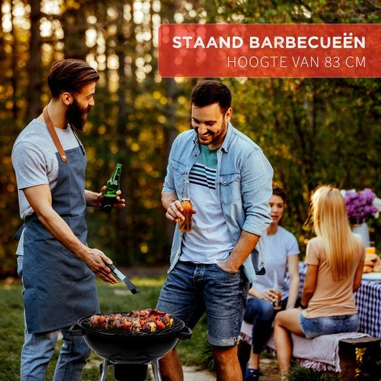 BBQ Collection Barbecue mit Deckel - BBQ Holzkohle mit Ascheauffang - Barbeque Grill - Ã˜ 45 cm