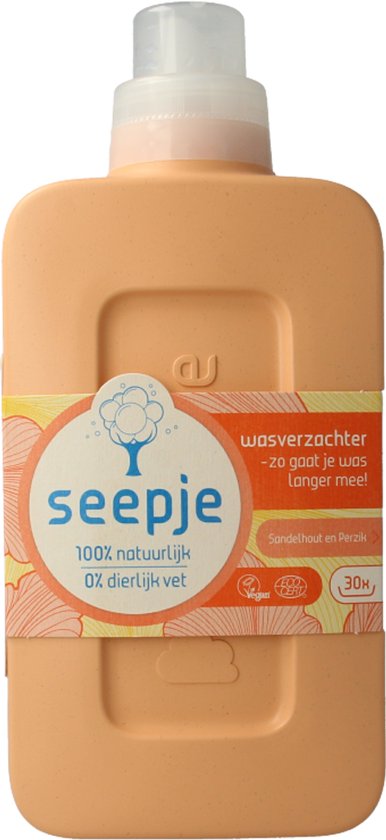 Seepje Weichspüler Sandelholz & Pfirsich – 30 Waschgänge – 750 ml