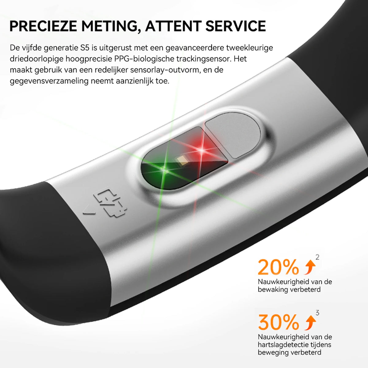 Fittek S5 Aktivitätstracker – Schwarz – 0,96" TFT, IP68, Bluetooth 5.3