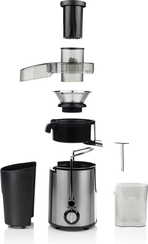 Tristar SC-2284 Entsafter – Gehäuse aus Edelstahl – Tropfstopp