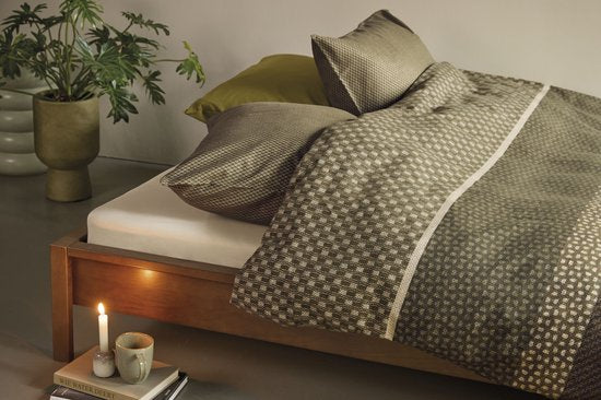 Beddinghouse Fera Bettbezug – Doppelbett – 200 x 200/220 cm – Grün