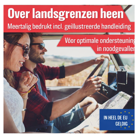 HELDENWERK Auto-Kombi-Tasche (3 in 1) nach aktueller Norm 2026 - inkl. Warndreieck, Warnweste - Verbandskasten Warndreieck-Set Auto-Verbandskasten DIN 13164:2022 (nach deutschem Verkehrsrecht)