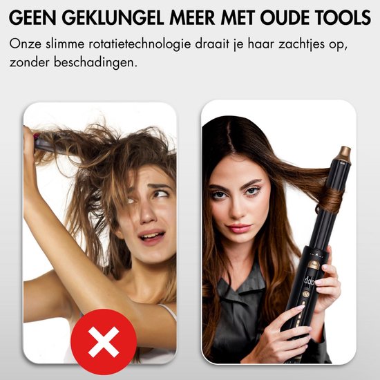 Sansbeauté® 9-in-1 Airstyler mit Diffusor - Multistyler - Haartrocknerbürste Kurzes Haar - Lockenstab - Haarstyler - Haartrockner - Wärmebürste - Lockenbürste - Lockenstab - Haarglätter - Stylingbürste - 5 in 1 Hairstyler