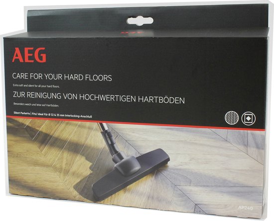 AEG AP240 Silent – Parkettdüse – Parkettbürste – Staubsaugerdüse – 32 mm – 1 Stück