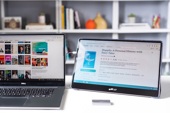 Mobile Pixels – OLED – Glance Plus – 15,6-Zoll-Laptop-Monitor mit Klapphülle