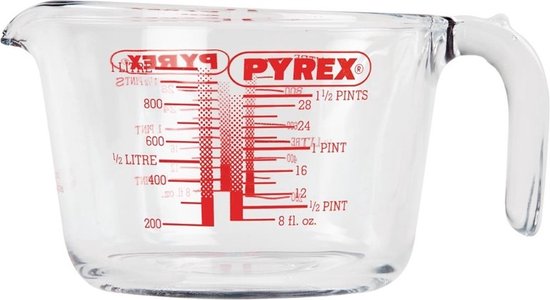 Messbecher, 0,5 Liter - Pyrex | Classic Prepware